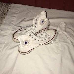 White high top converse